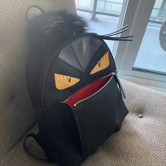 Fendi women's backpack monster - Picture 1 of 1